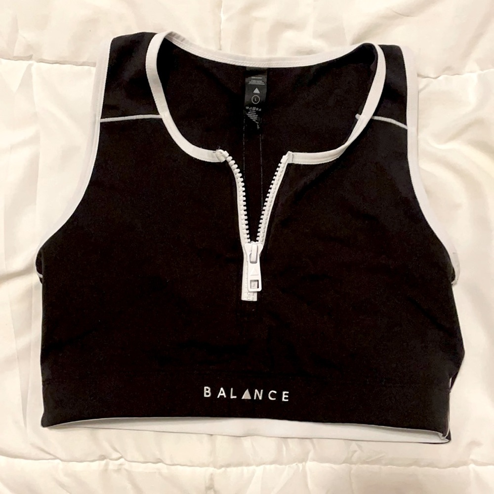 Balance Athletica isotope bra in midnight